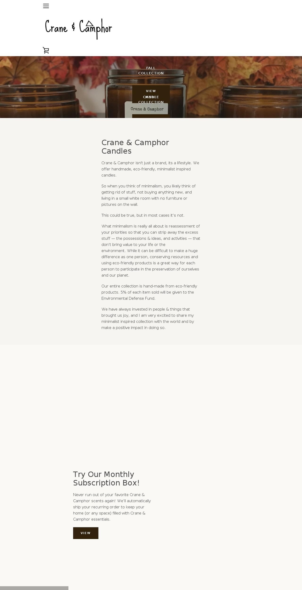 papercrowngreetings.com — Shopify storefront screenshot