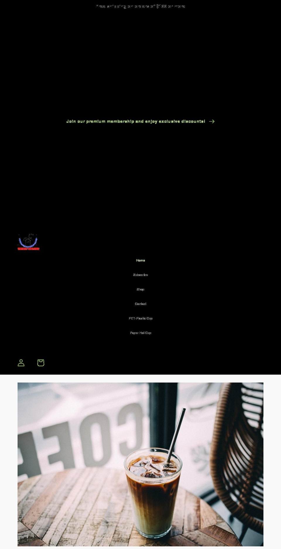 paperstrawwholesale.com shopify website screenshot