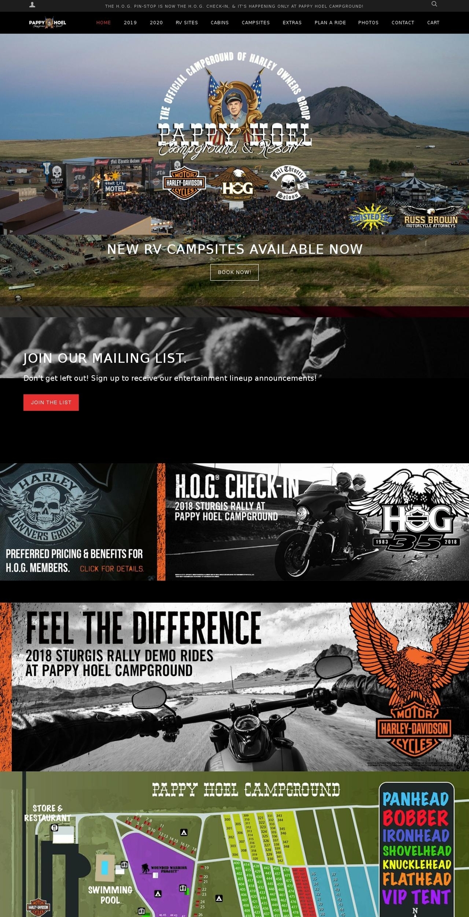 pappyhoyle.com — Shopify storefront screenshot