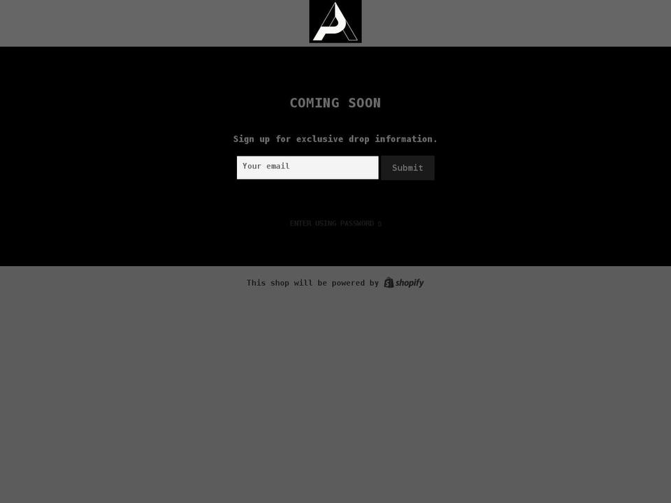 paradiseapparel.co shopify website screenshot