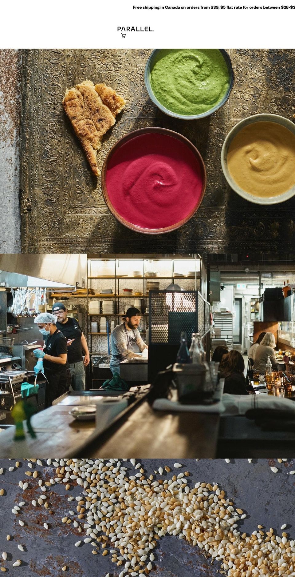 parallelbrothers.com shopify website screenshot