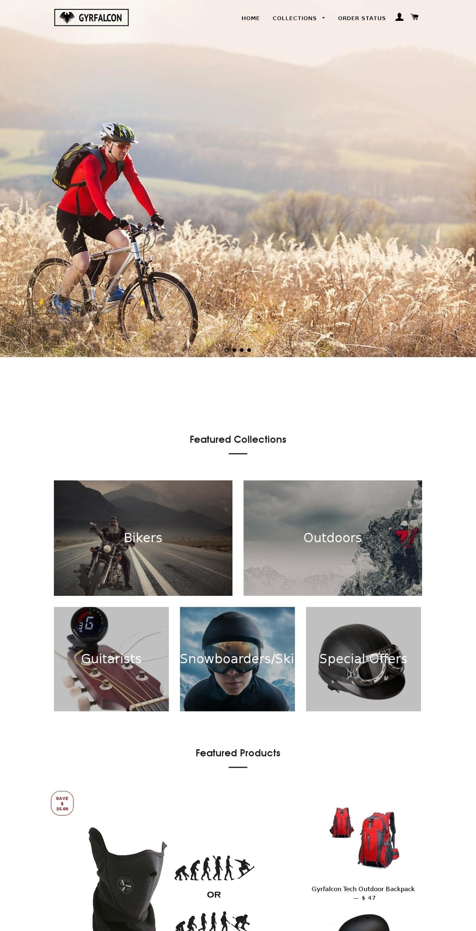 paraphernalya.com — Shopify storefront screenshot