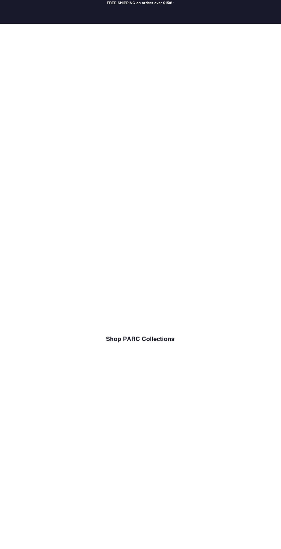 parccityboot.com shopify website screenshot