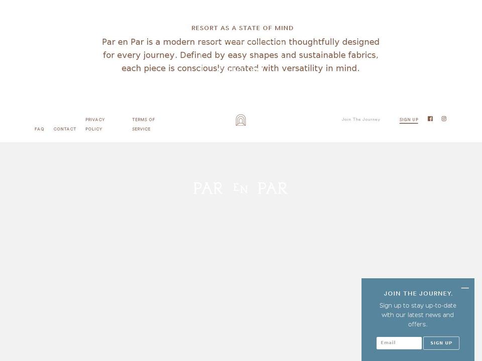 parenpar.com shopify website screenshot