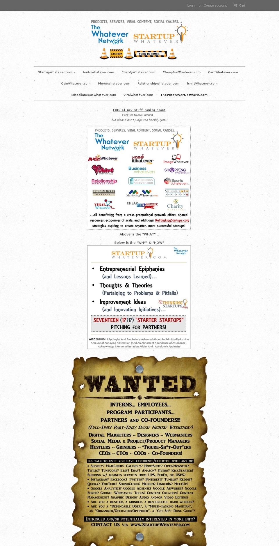 parentalguidancenotsuggested.com shopify website screenshot