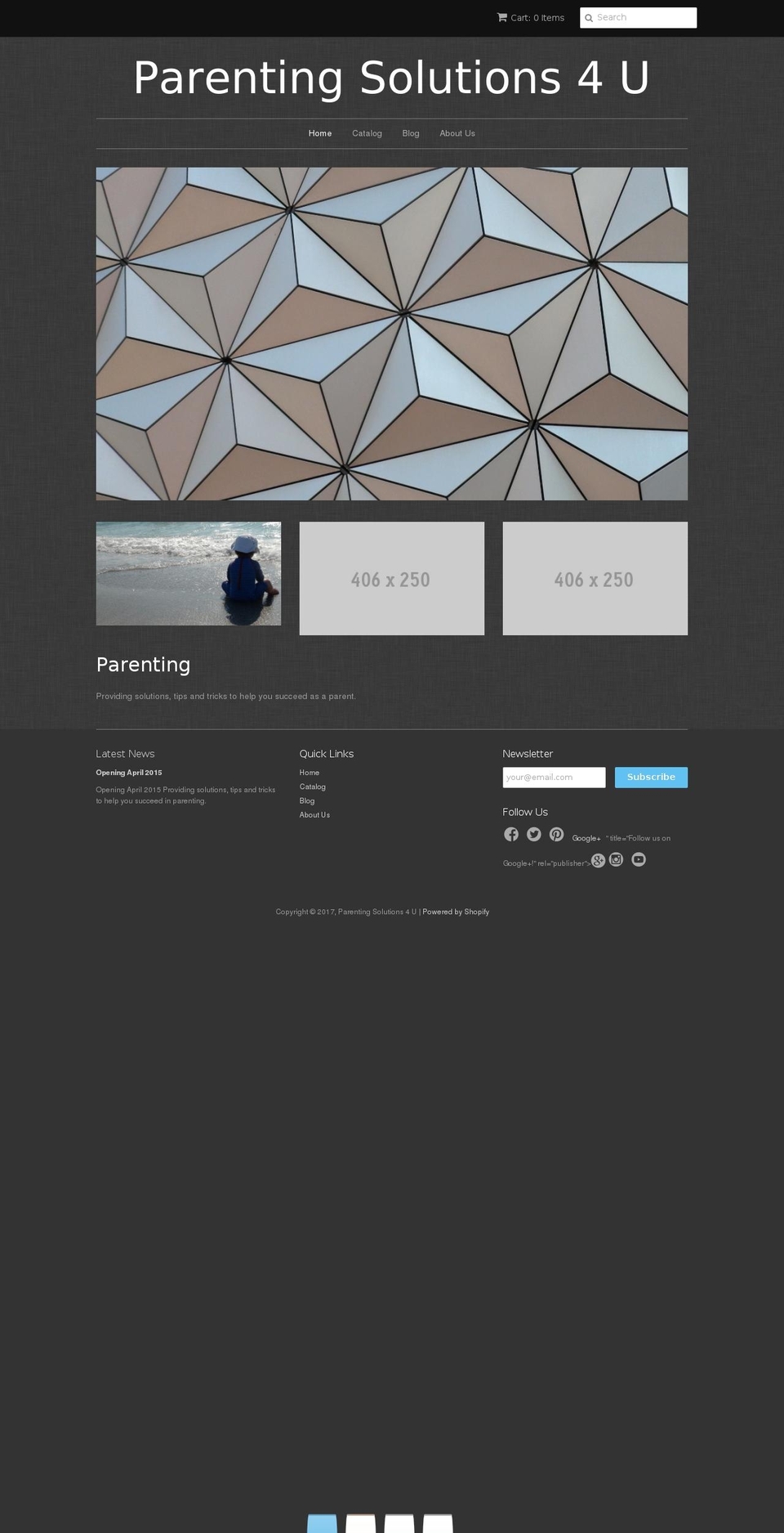 parentingsolutions4u.com shopify website screenshot