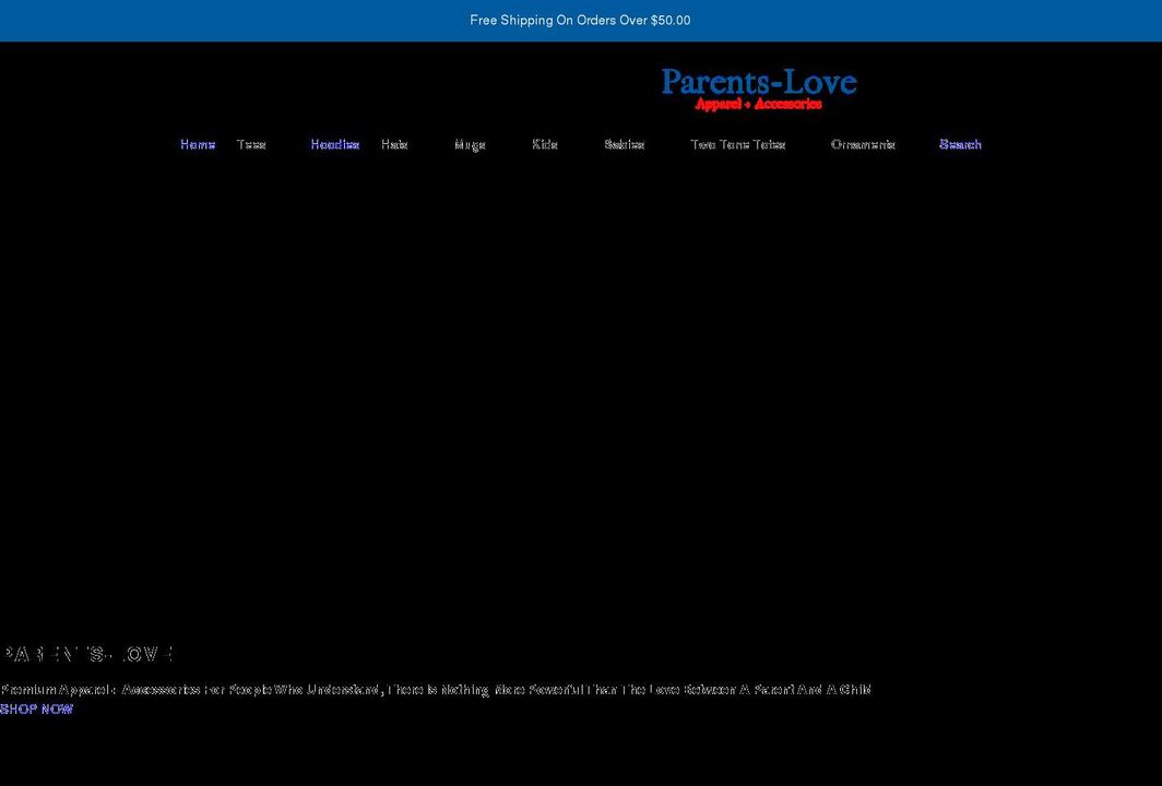 parents-love.com shopify website screenshot