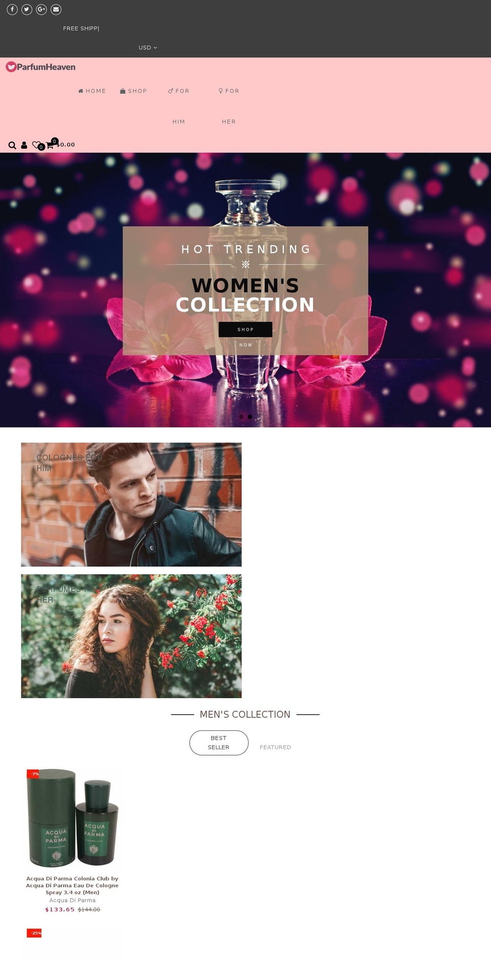 gecko-1-3-2-upload Shopify theme site example parfumheaven.com