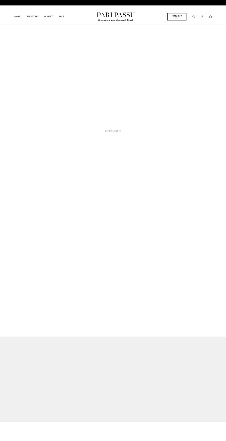 paripassushop.com shopify website screenshot