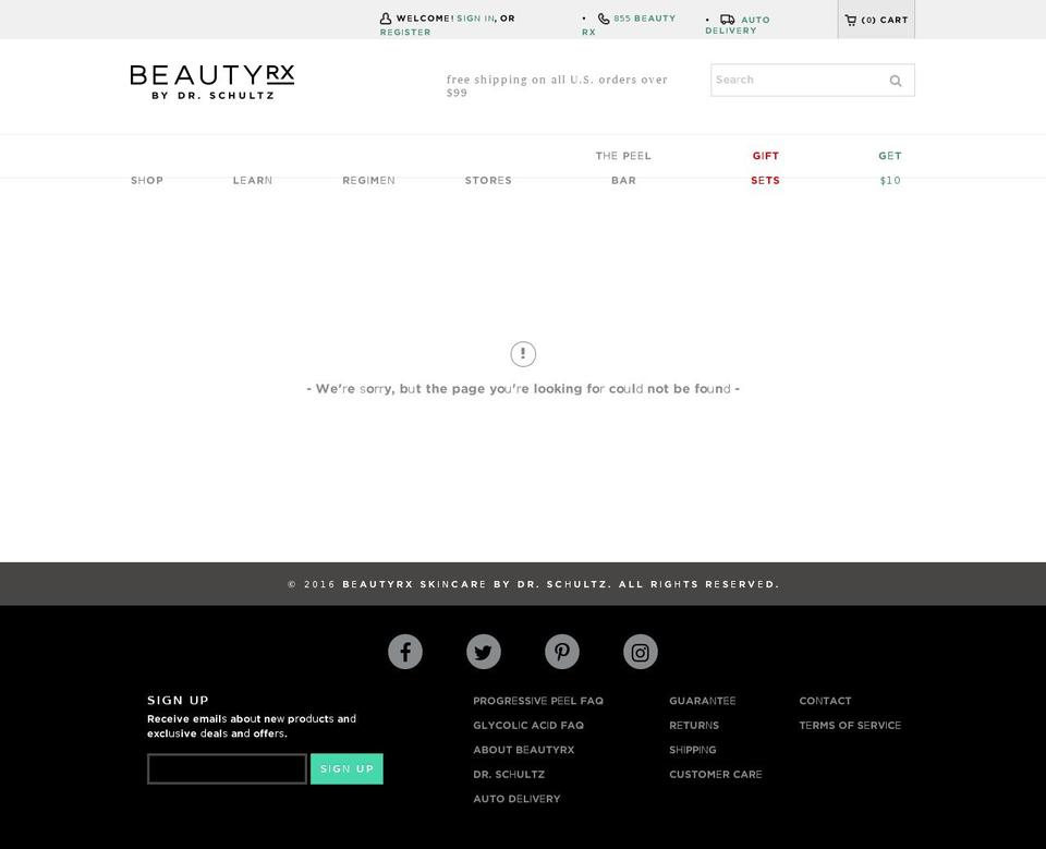 Beauty RX [Product and Header+Dr new page] Shopify theme site example parkavenueskincare.com