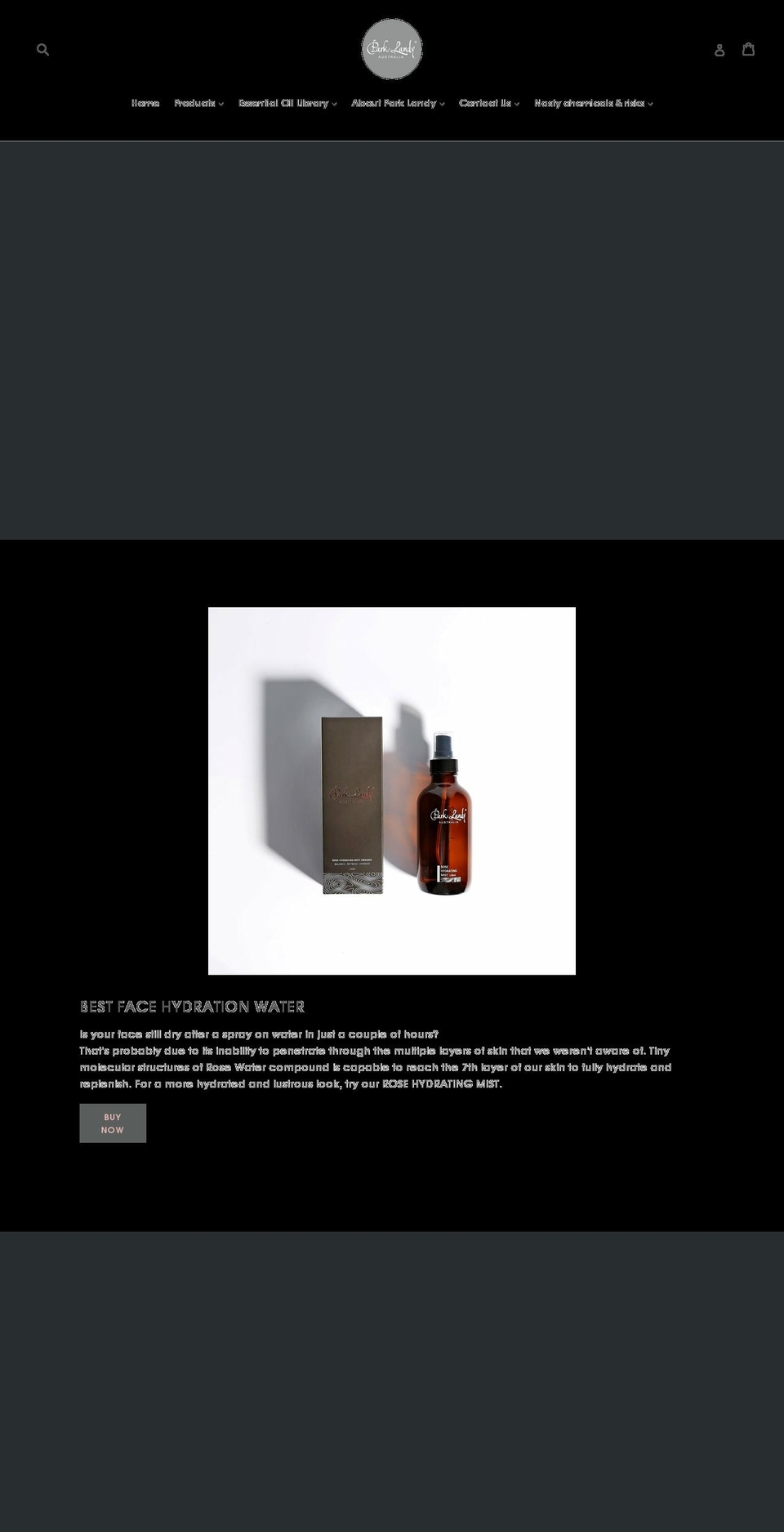 parklandy.com shopify website screenshot