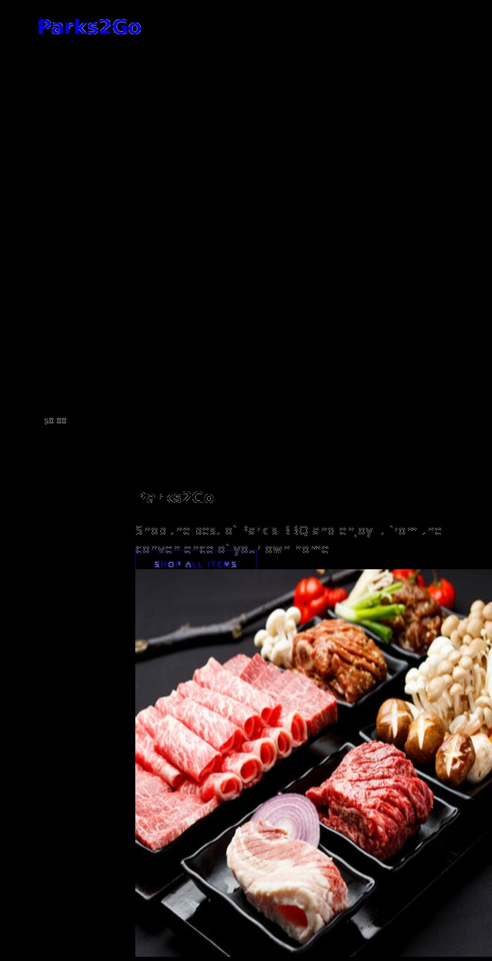 parks2go.myshopify.com shopify website screenshot