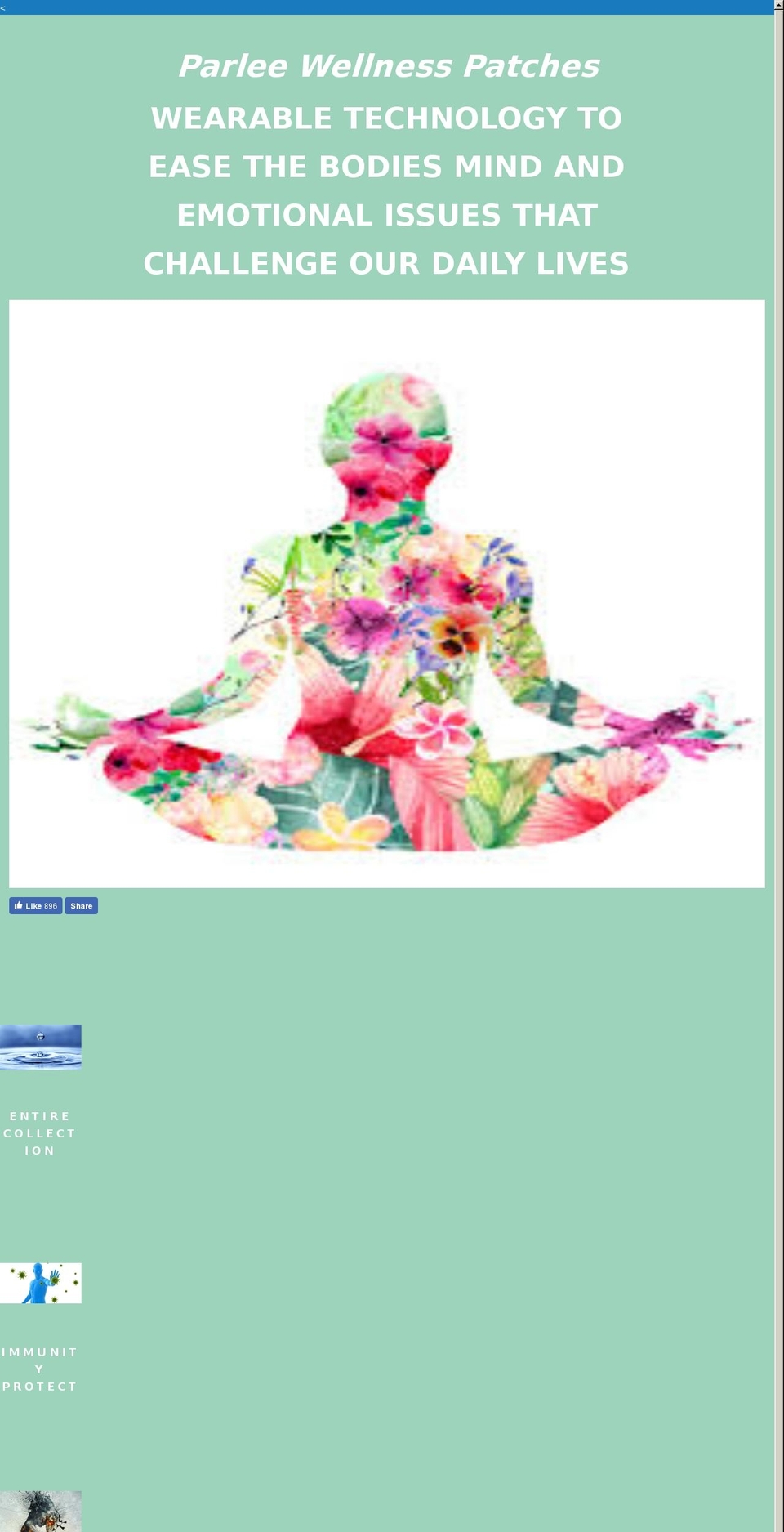 parleewellness.com — Shopify storefront screenshot