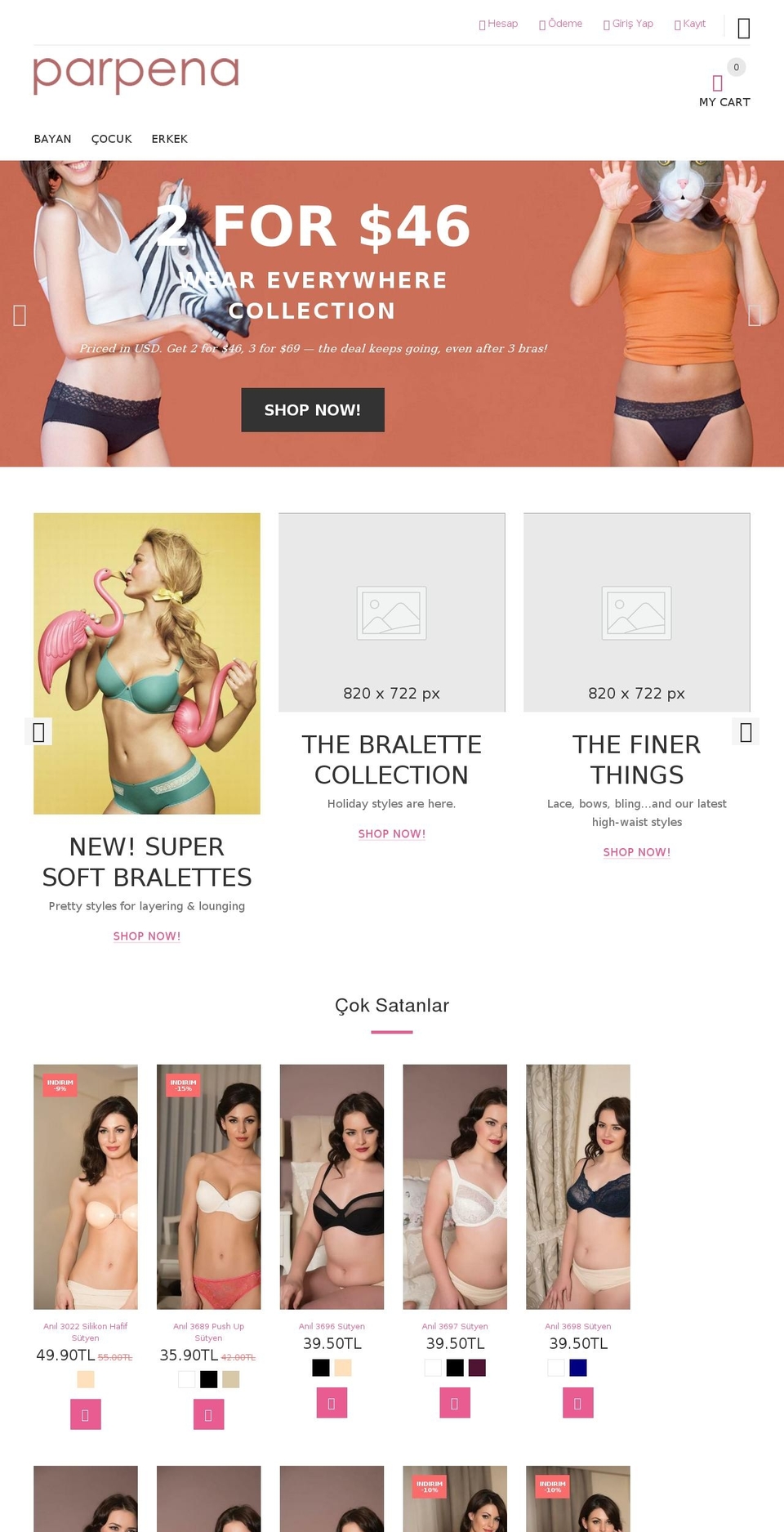 yourstore-v2-1-2 Shopify theme site example parpena.com