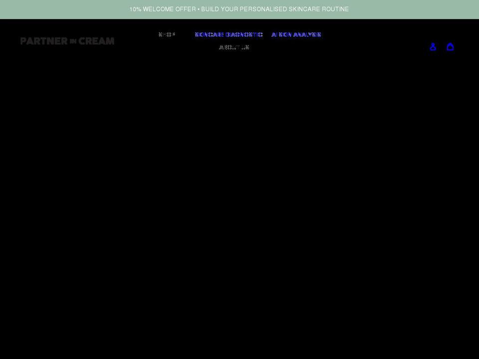 partnerincream.com shopify website screenshot