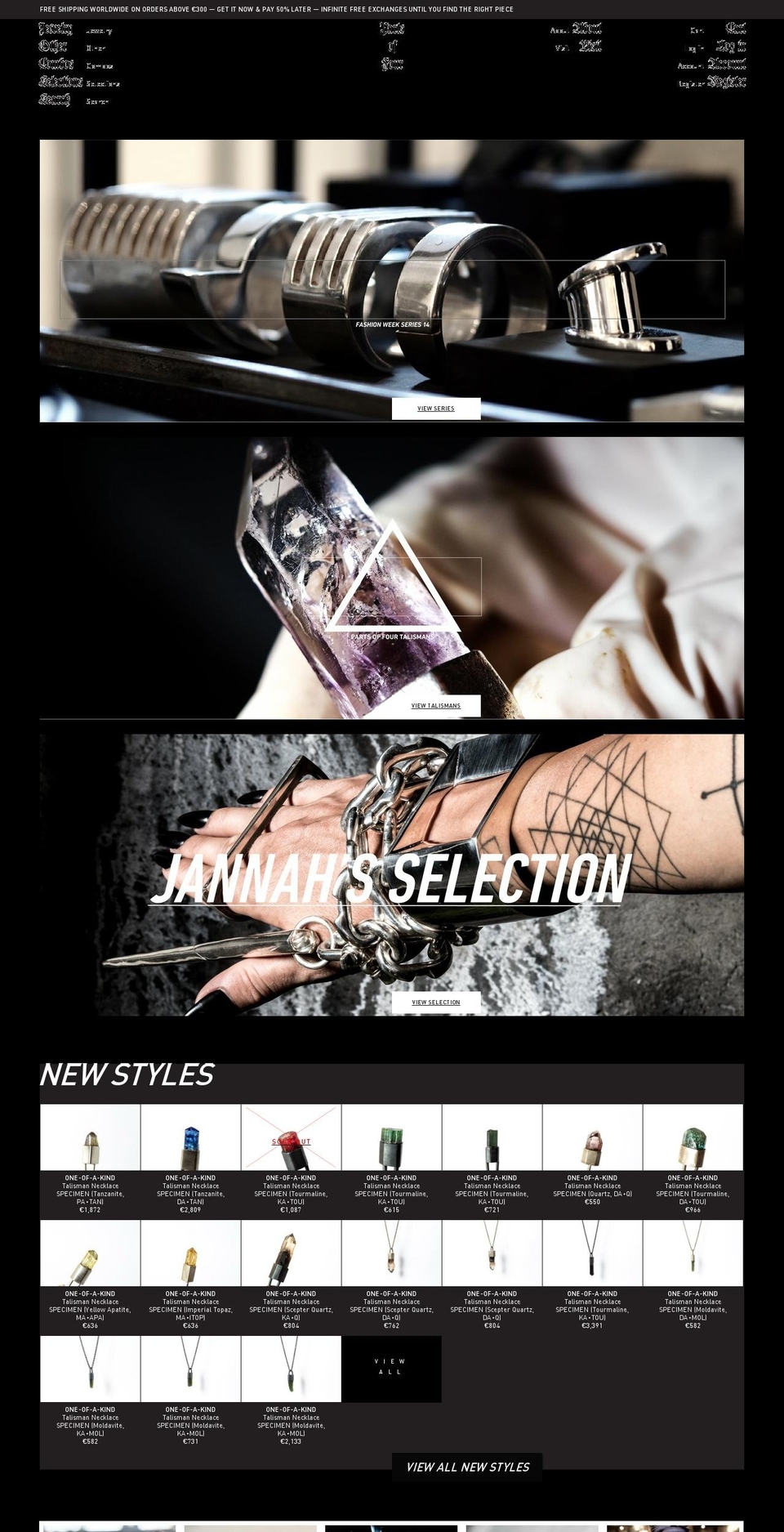 partsof4.com — Shopify storefront screenshot