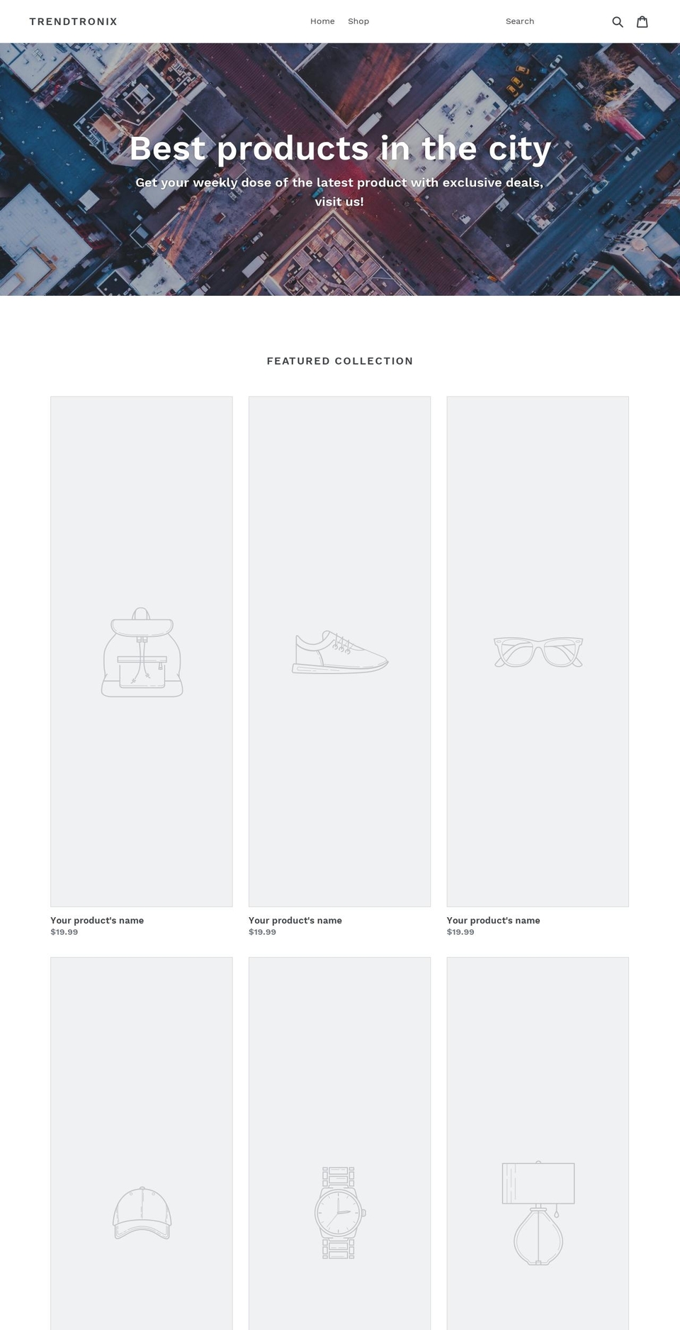 partstronix.com — Shopify storefront screenshot