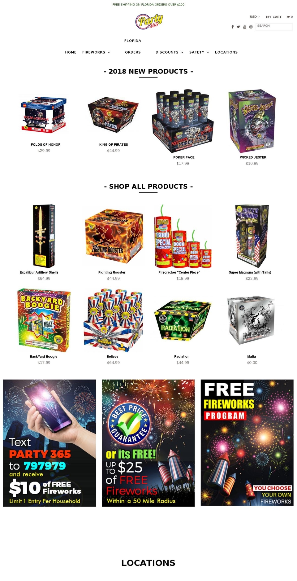 party365store.com — Shopify storefront screenshot