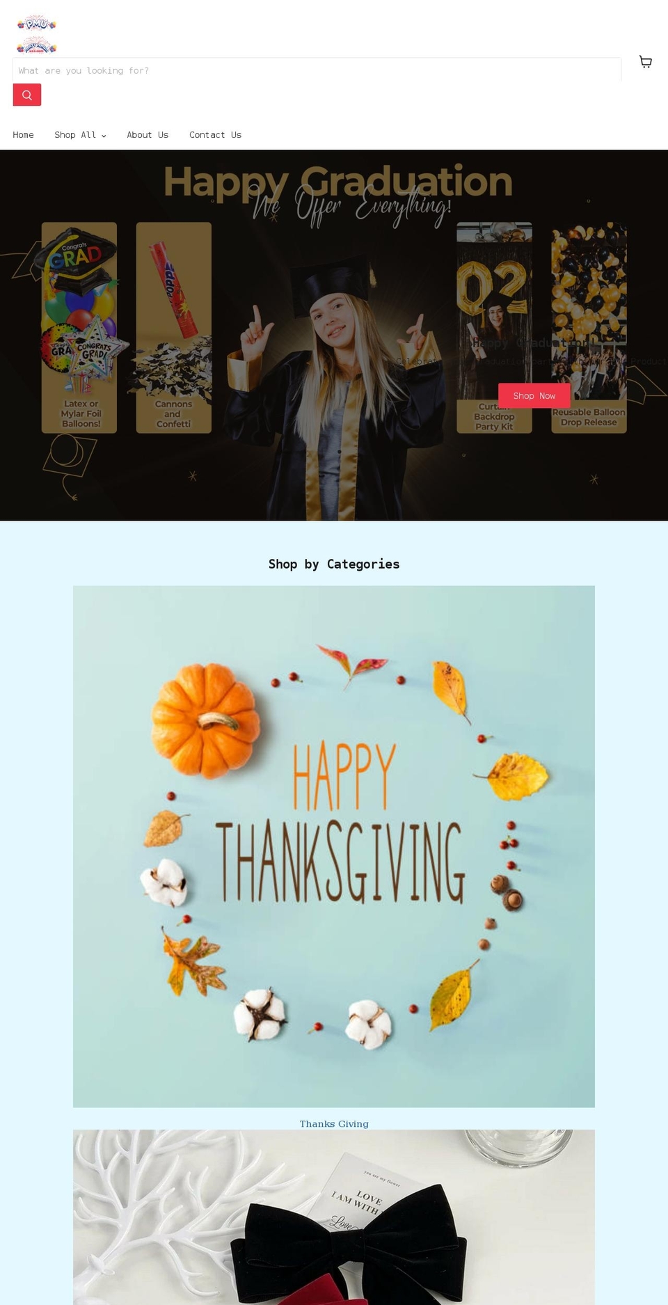 partymagicusa.com shopify website screenshot