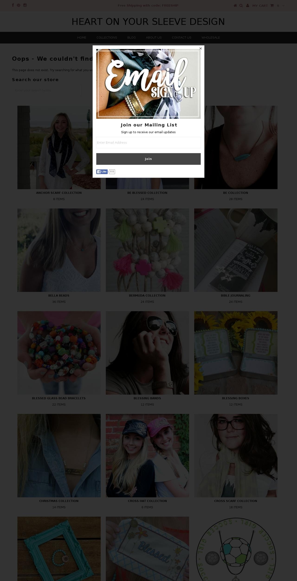 partysleeves.com shopify website screenshot