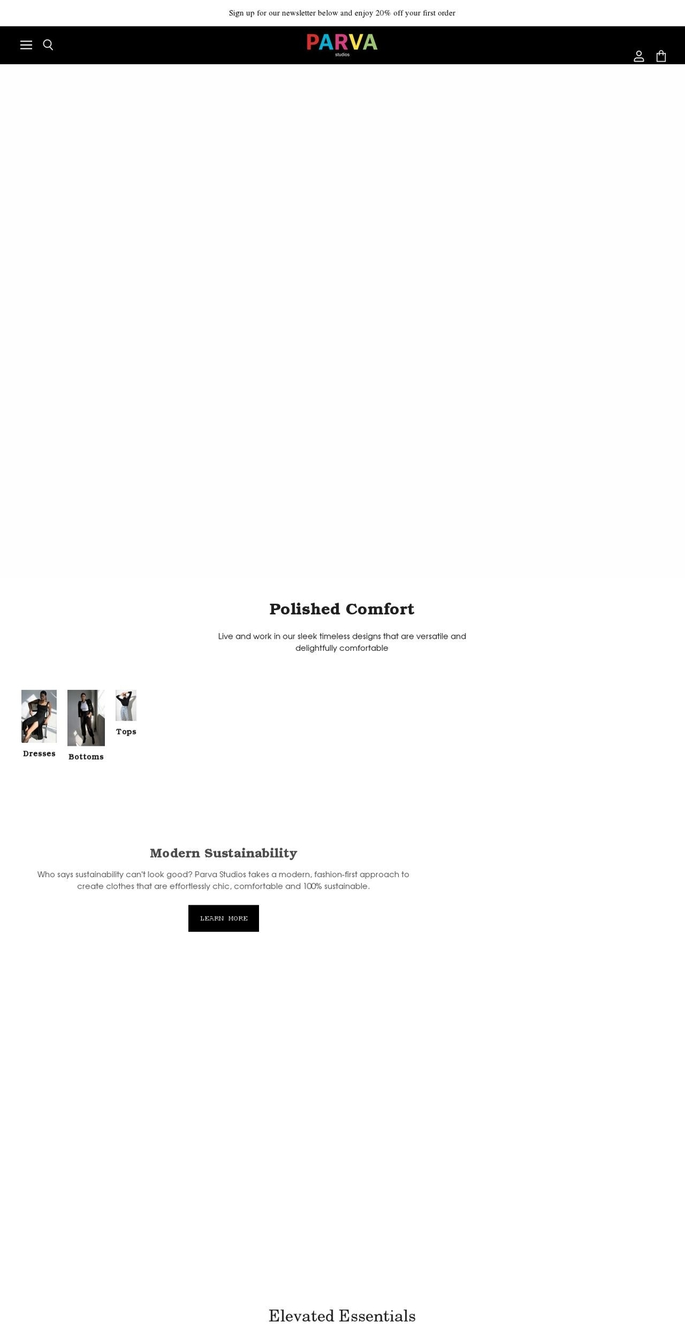 Superstore - Shopify theme site example parvastudios.com