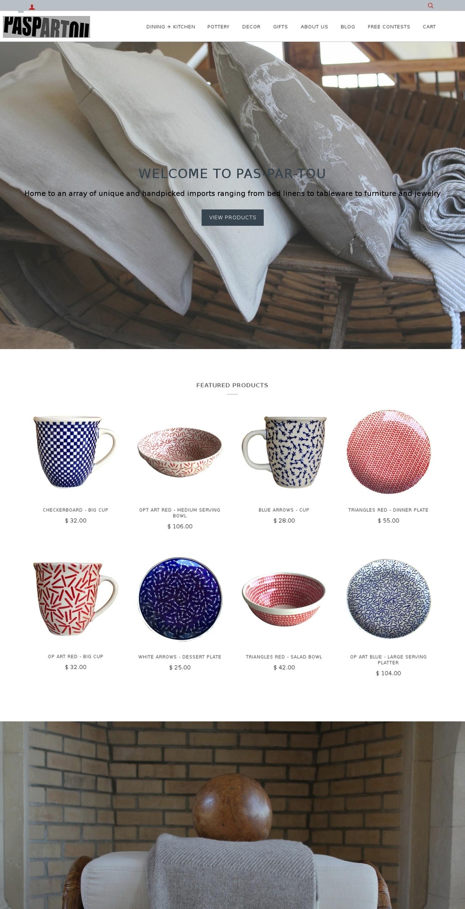 pas-par-tou.com shopify website screenshot