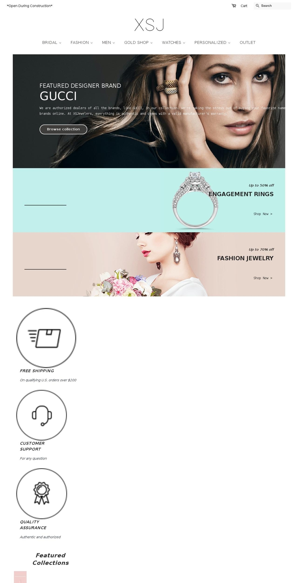 paseojewelers.net shopify website screenshot