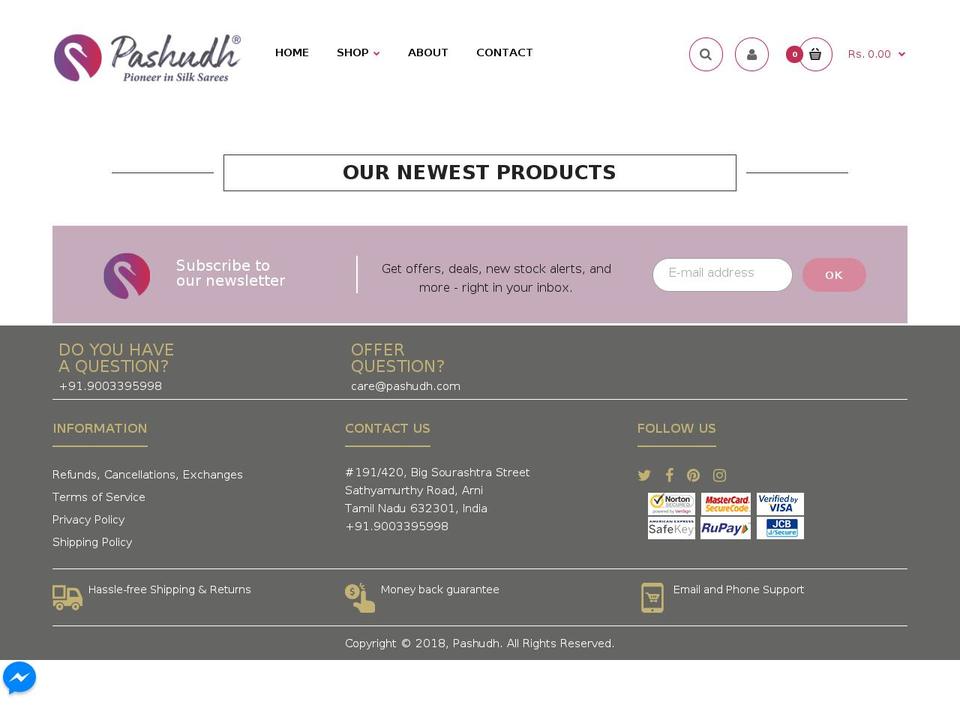 Fastor Medic Shopify theme site example pashudh.com