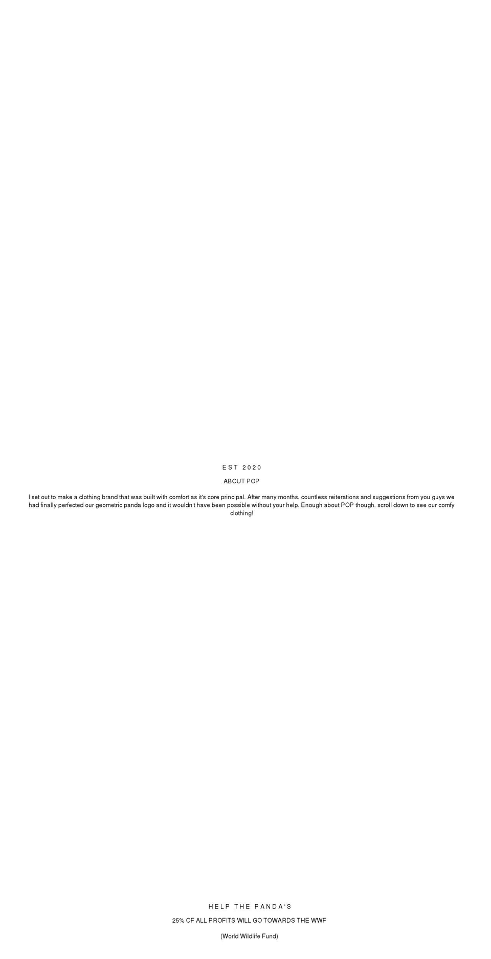 passedoutpanda.com shopify website screenshot