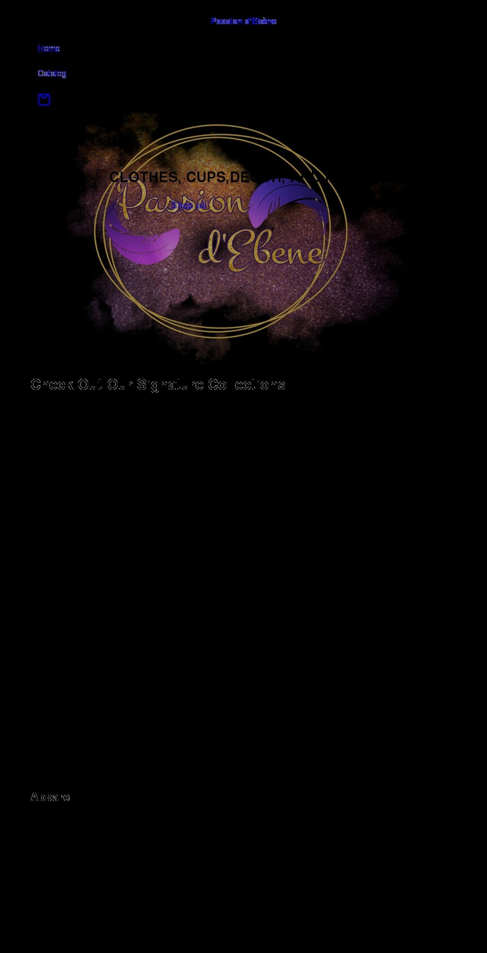 passiondebene.com shopify website screenshot