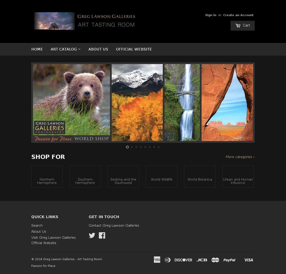 passionforplace.com — Shopify storefront screenshot