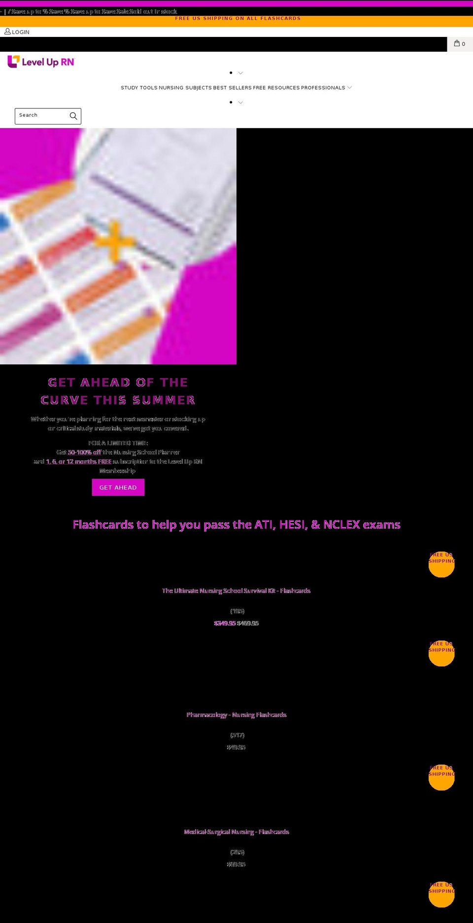 passtheati.com — Shopify storefront screenshot