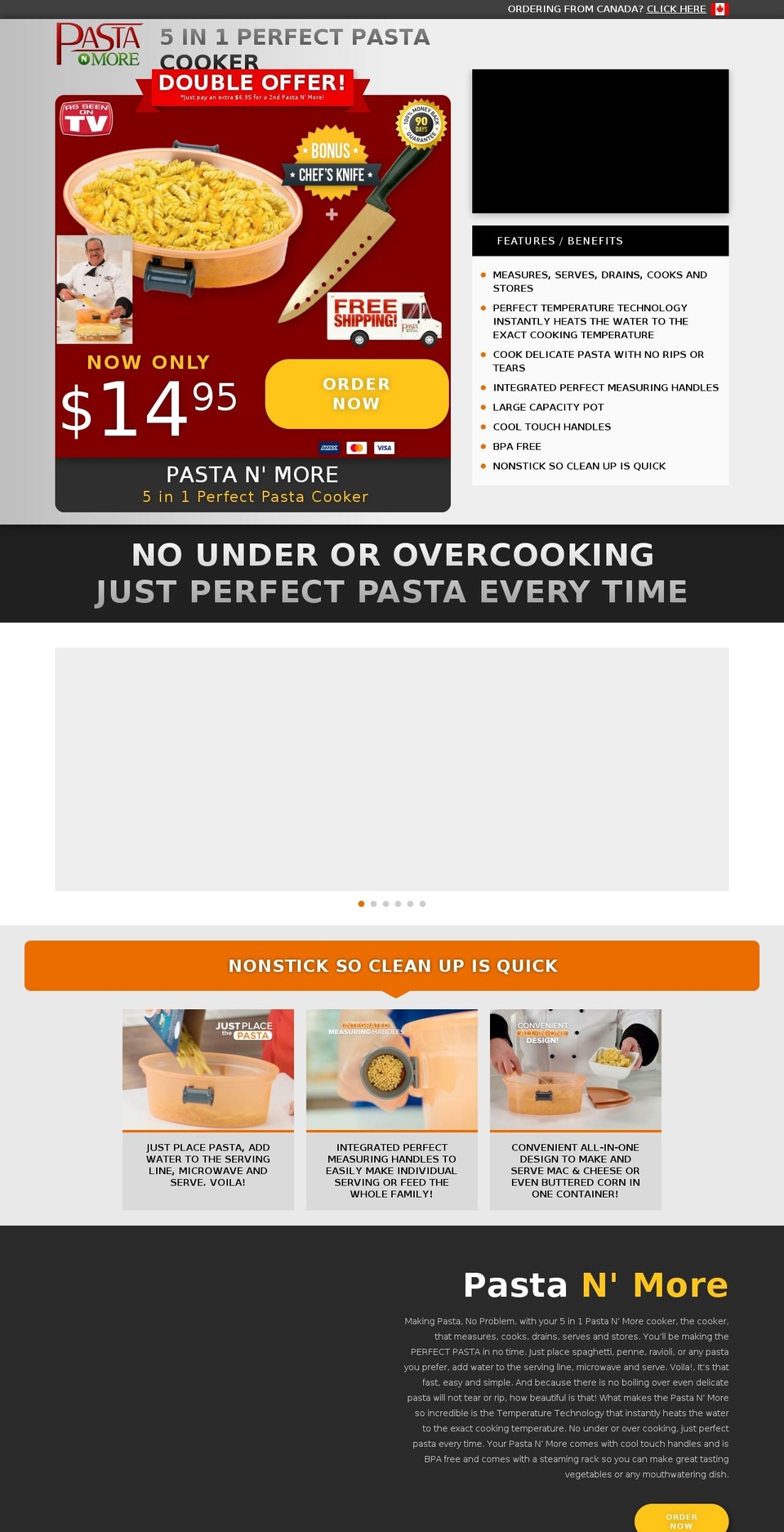 Pasta N More - Version 3 Shopify theme site example pastanmore.com