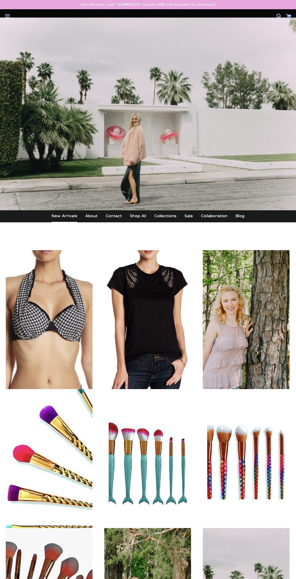 pasteldreamsboutique.com — Shopify storefront screenshot