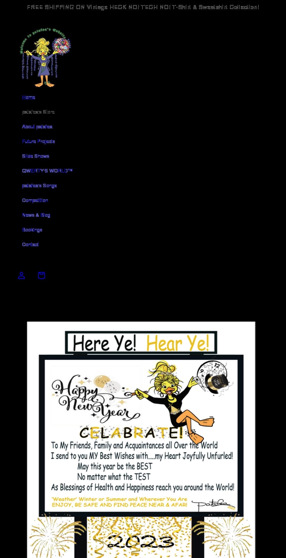 patafeacreative.com shopify website screenshot