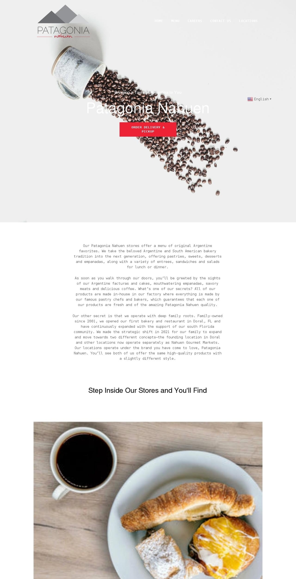 patagonianahuen.com shopify website screenshot