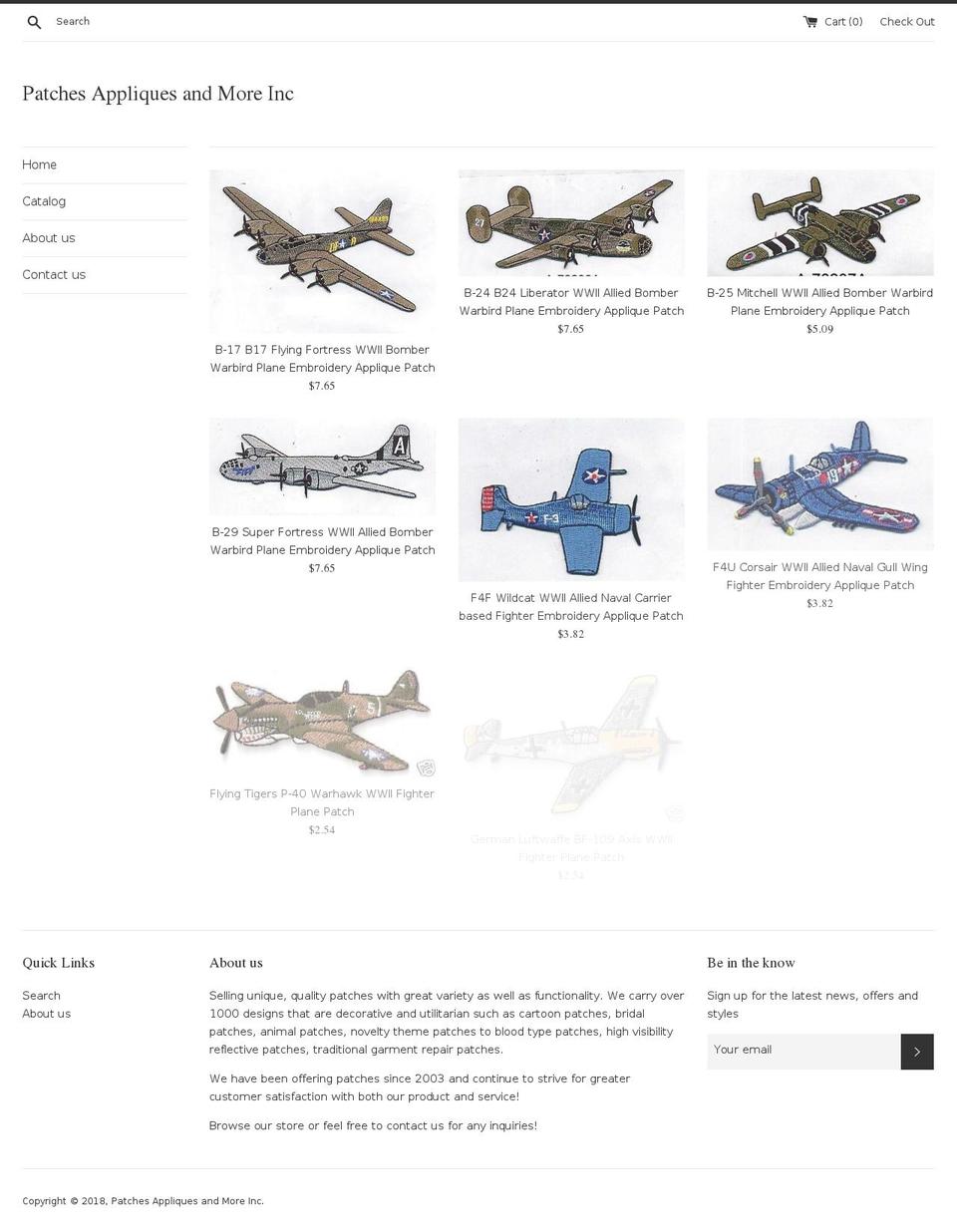 patchcrate.com — Shopify storefront screenshot
