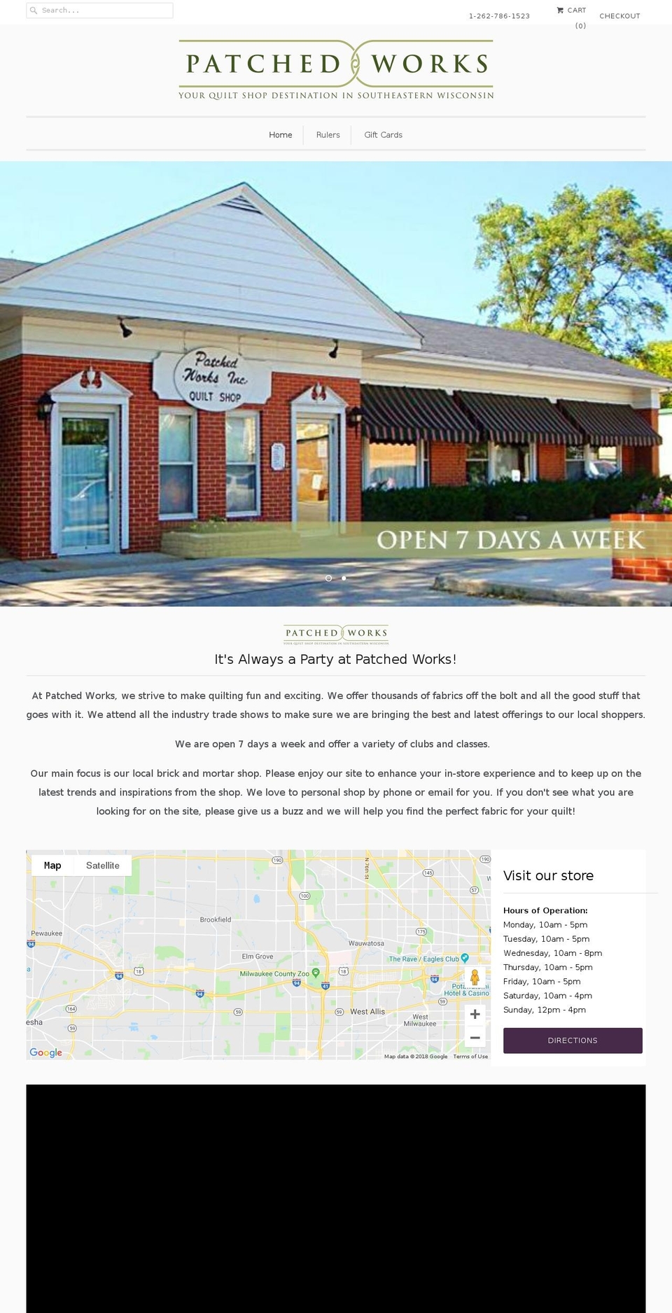 patchedworks.com shopify website screenshot