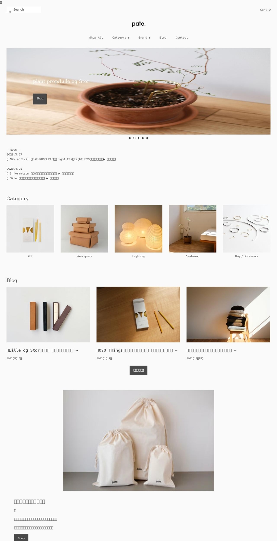 patestore.com shopify website screenshot