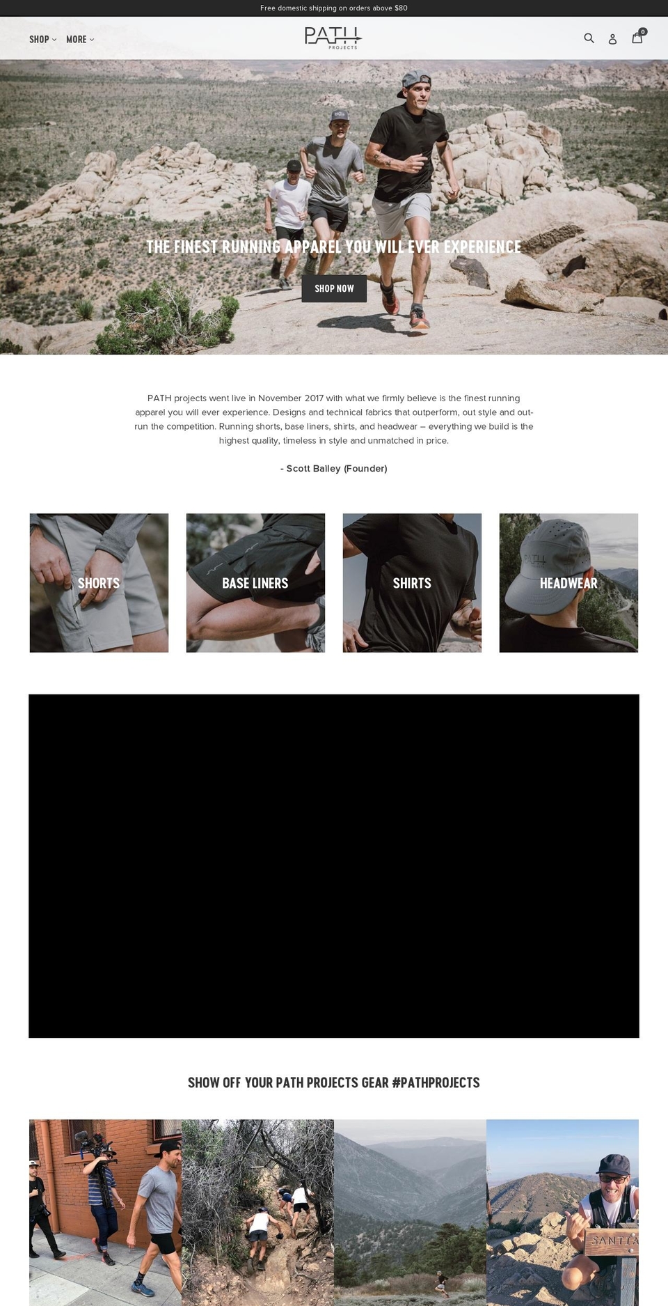 pathprojects.com shopify website screenshot