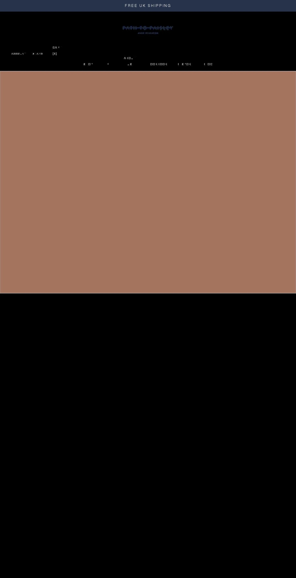 pathtopaisley.com shopify website screenshot