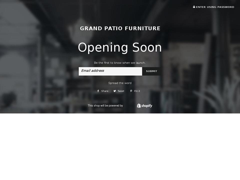 patiofurniture2000.com shopify website screenshot