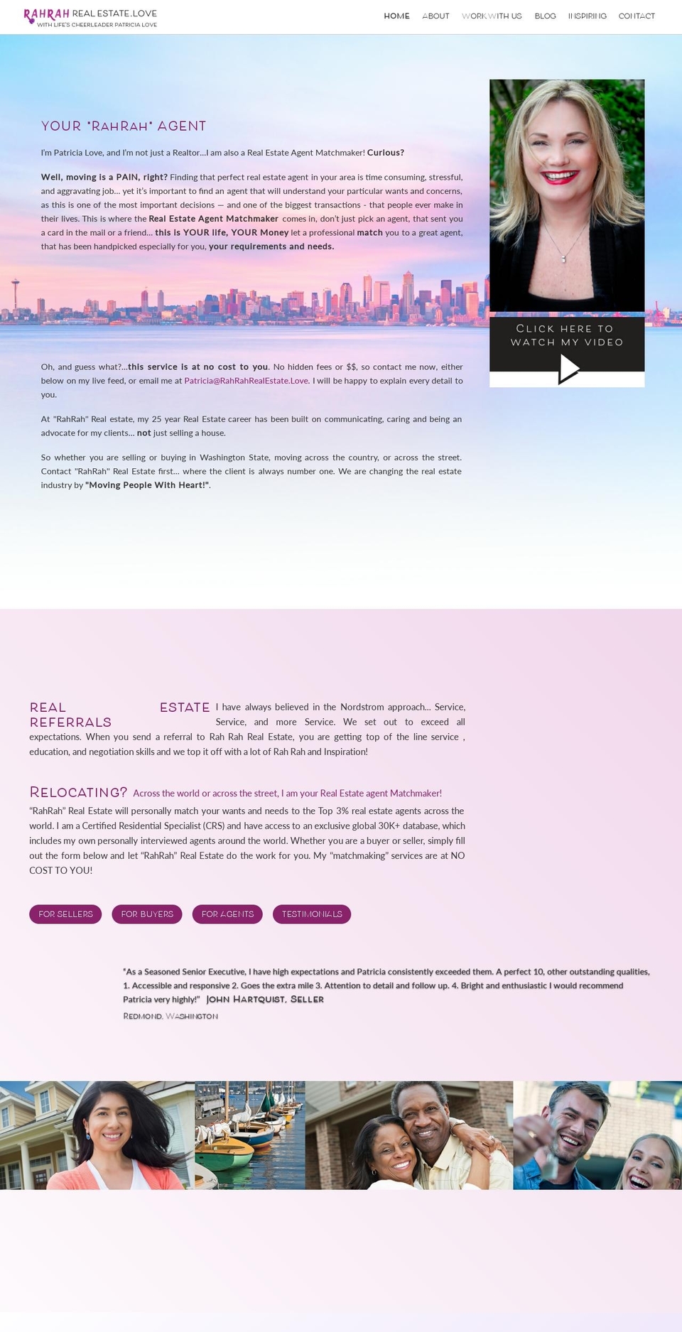 patricialove.com shopify website screenshot