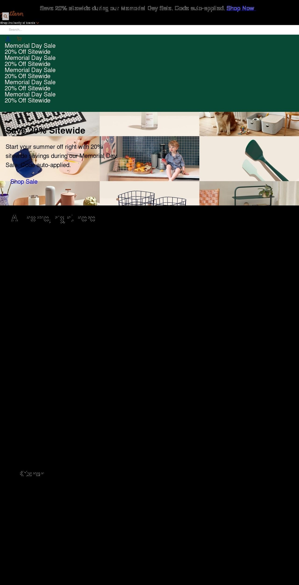 patternbrands.com shopify website screenshot