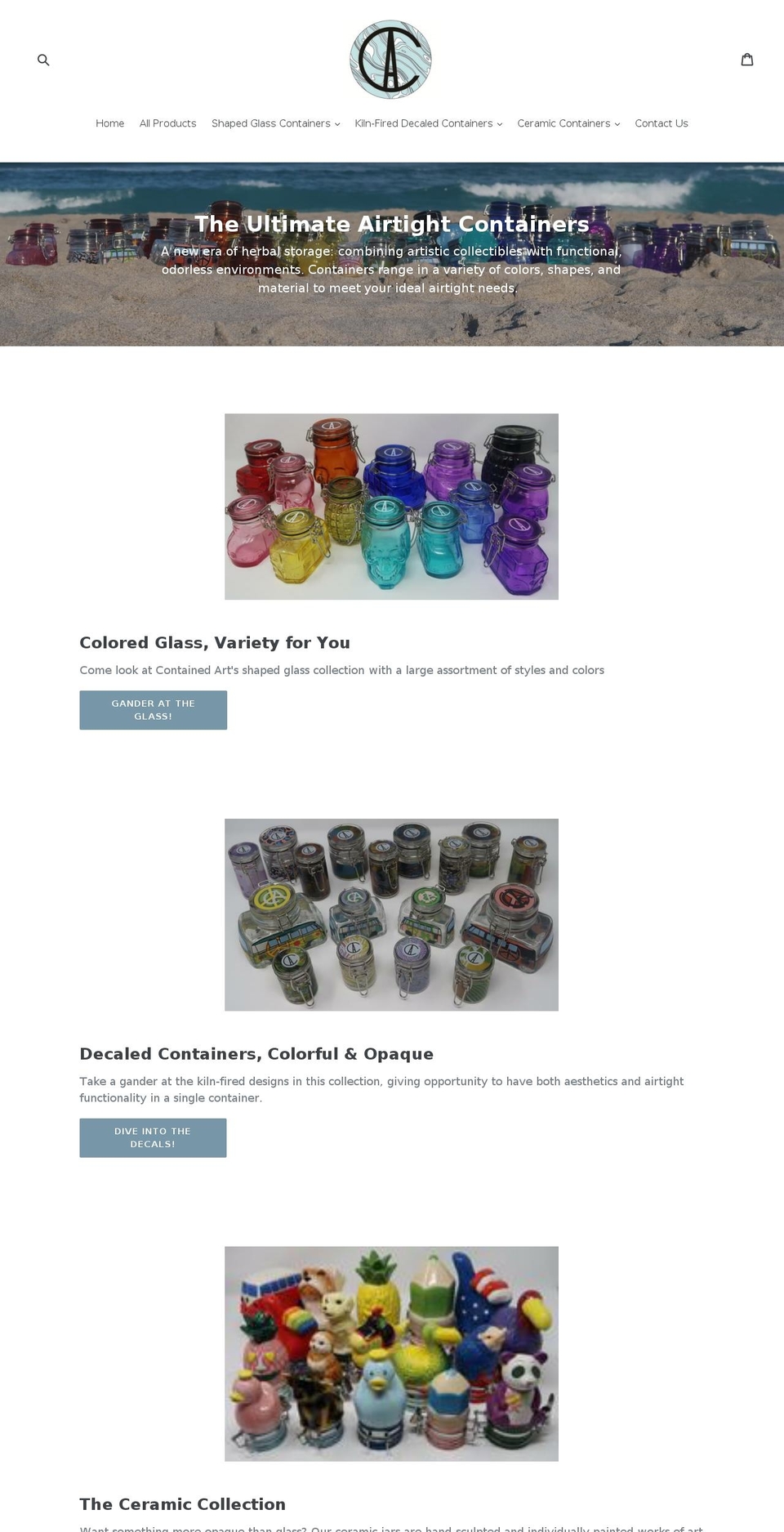 patternedjars.com — Shopify storefront screenshot