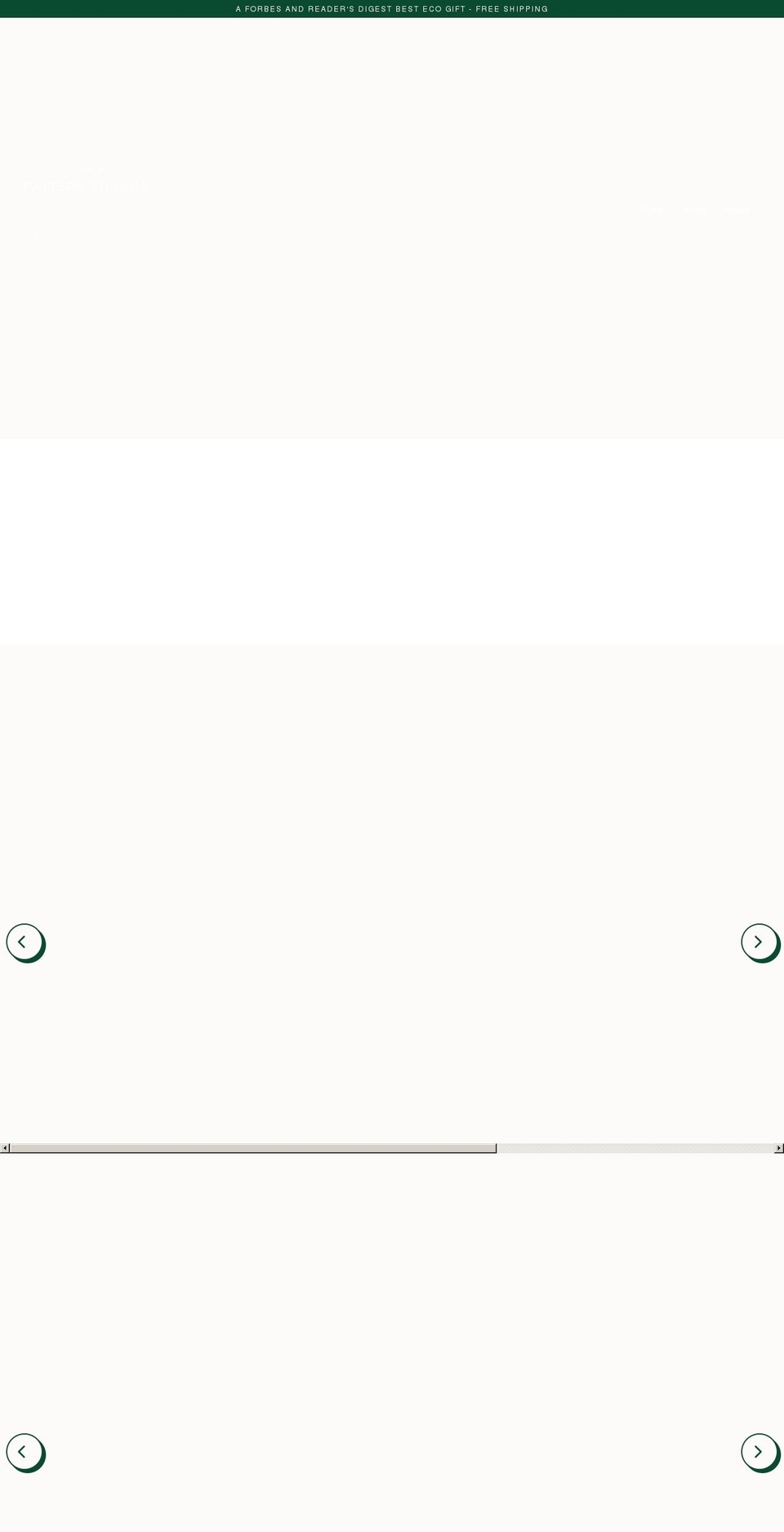 patternvillage.com shopify website screenshot
