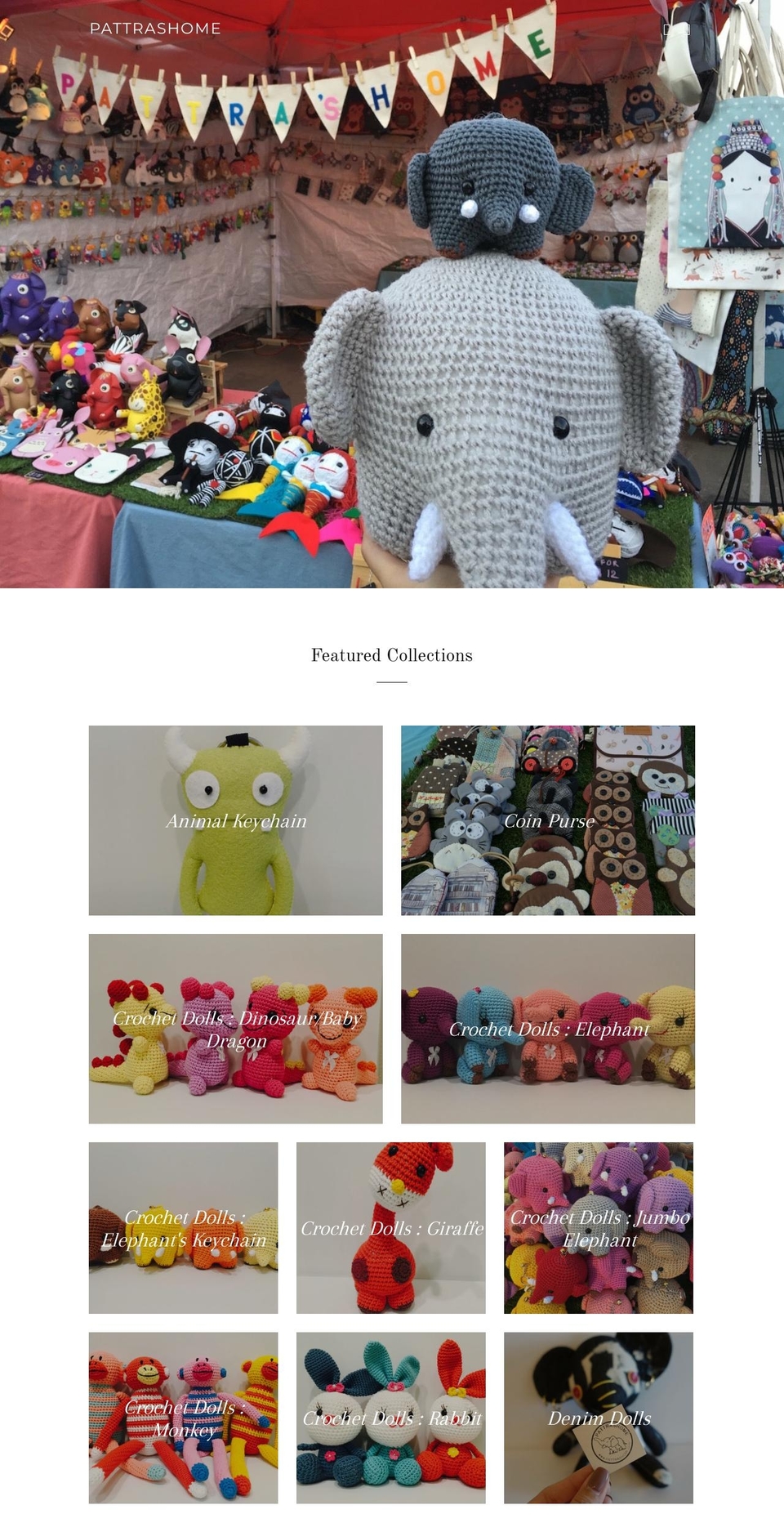 pattras-home.myshopify.com shopify website screenshot