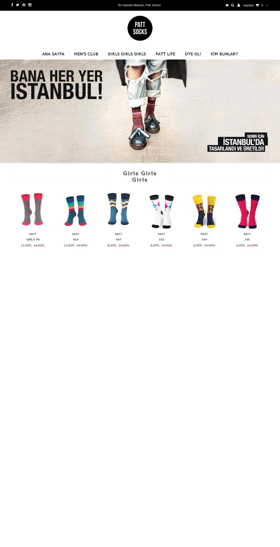 pattswim.com — Shopify storefront screenshot