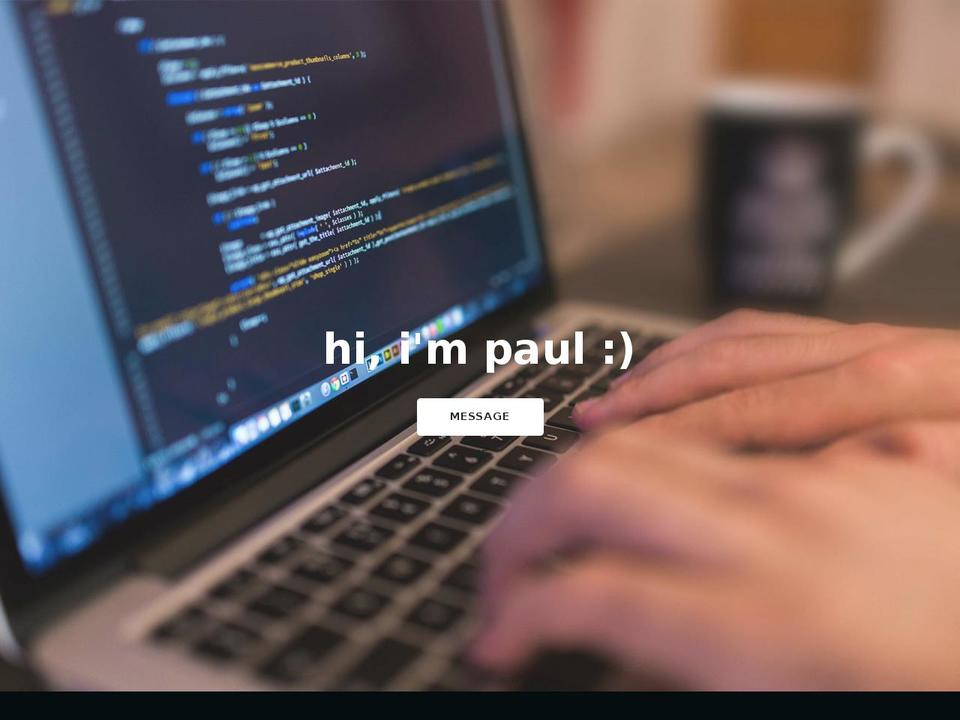 paulmoretti.ca shopify website screenshot