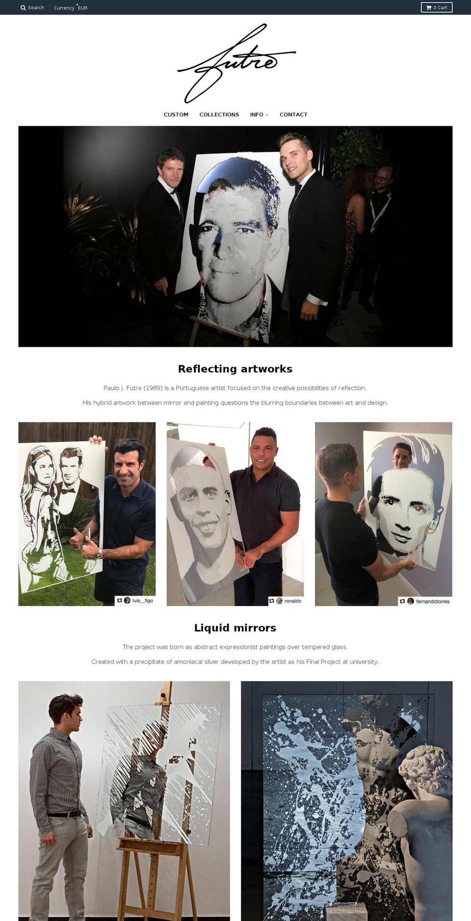 paulojfutre.com shopify website screenshot